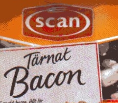 Tärnat bacon